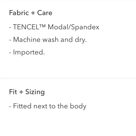 🌟NWT Athleta Well Rested Ribbed Sleep Bra Black - Picture 3 of 6